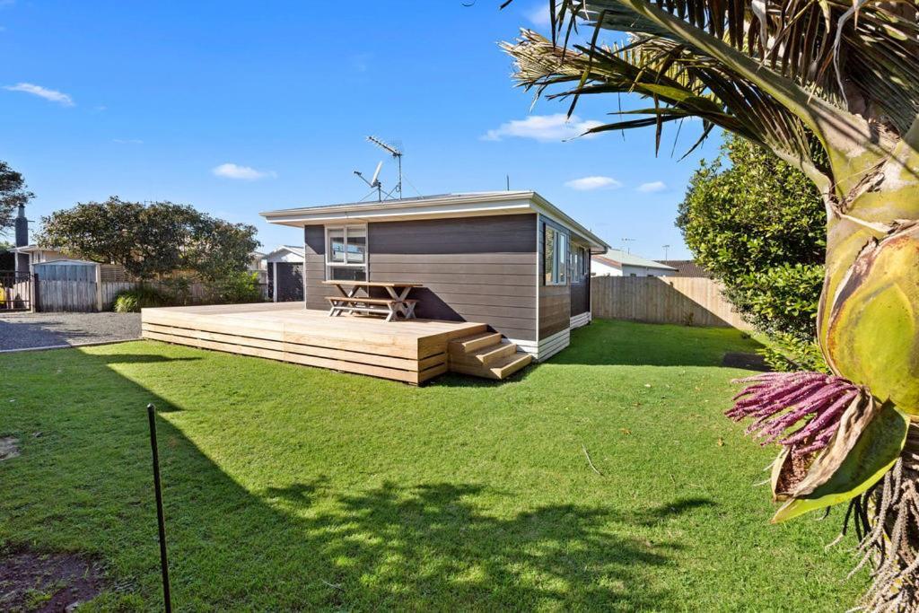 The Black Bach - Mt Maunganui Holiday Home Mount Maunganui Exterior photo